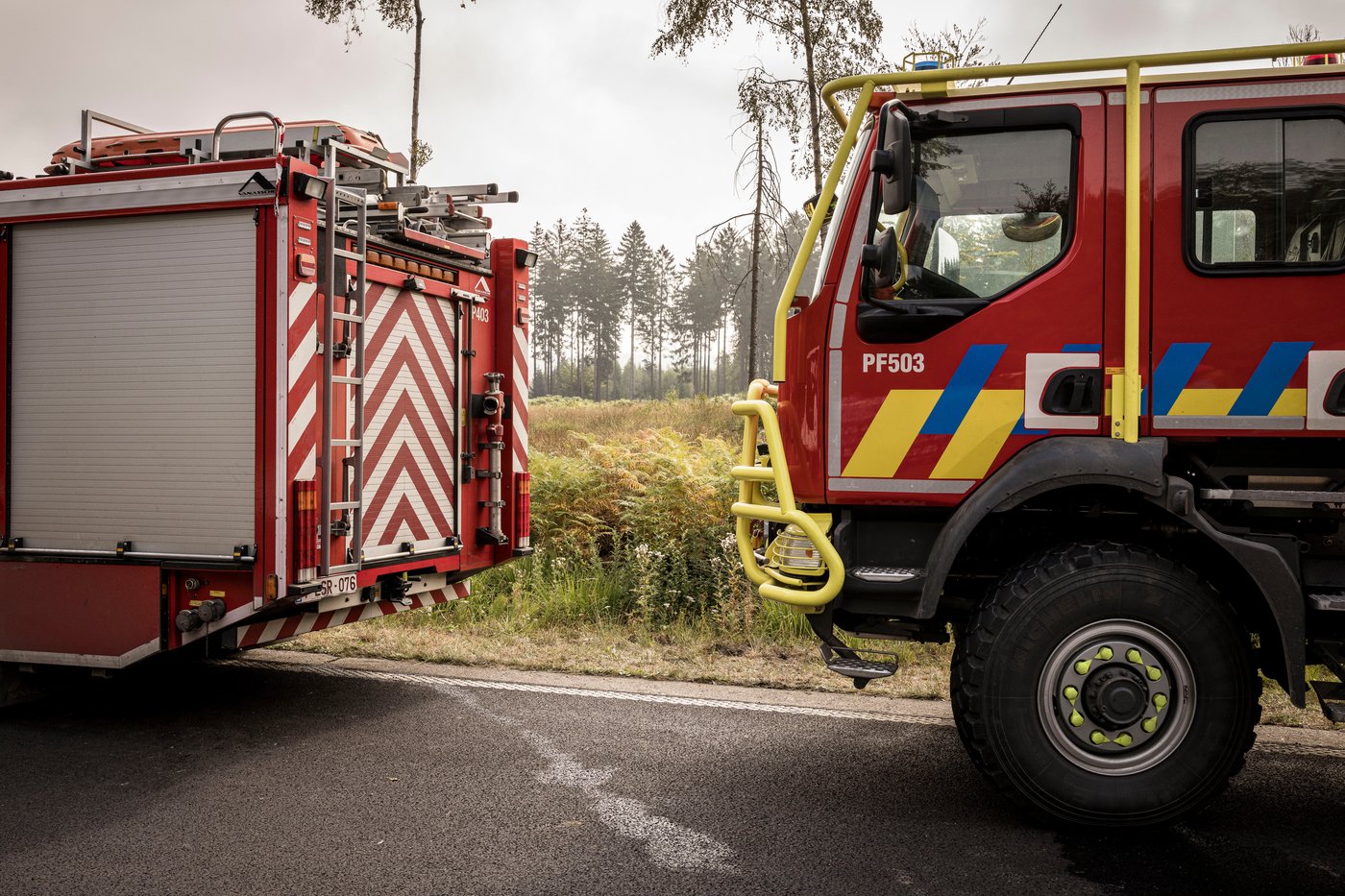 Firefighters battle a massive Belgian wildfire that forced hundreds to evacuate | iNFOnews.ca