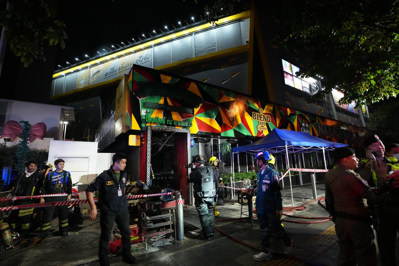 Photos show the aftermath of a Bangkok music bar fire | iNFOnews.ca