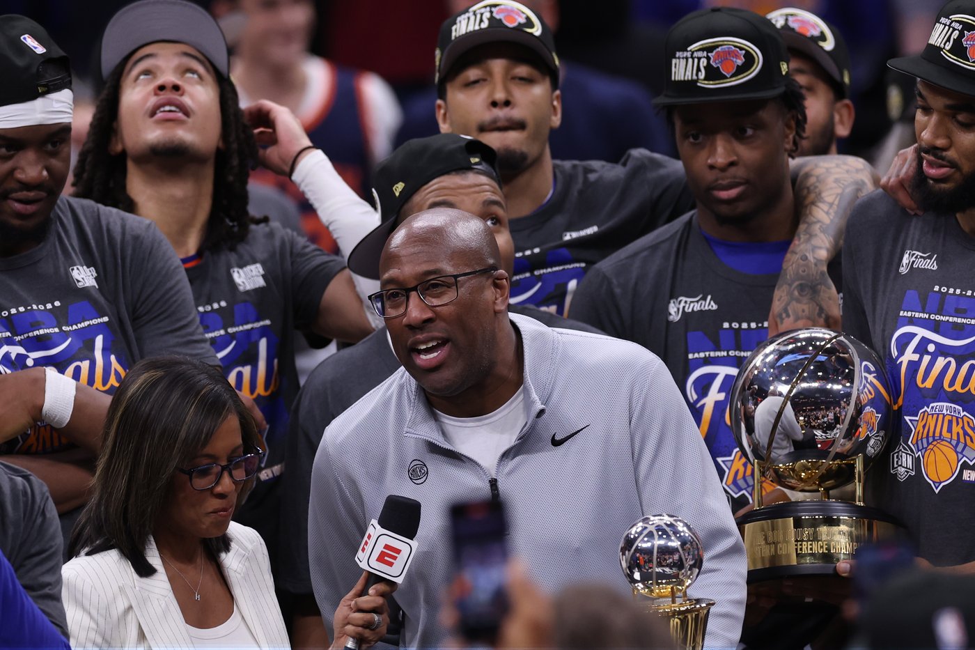 Knicks focus on title after accomplishing Dolan's first mandate of reaching the NBA Finals | iNFOnews.ca