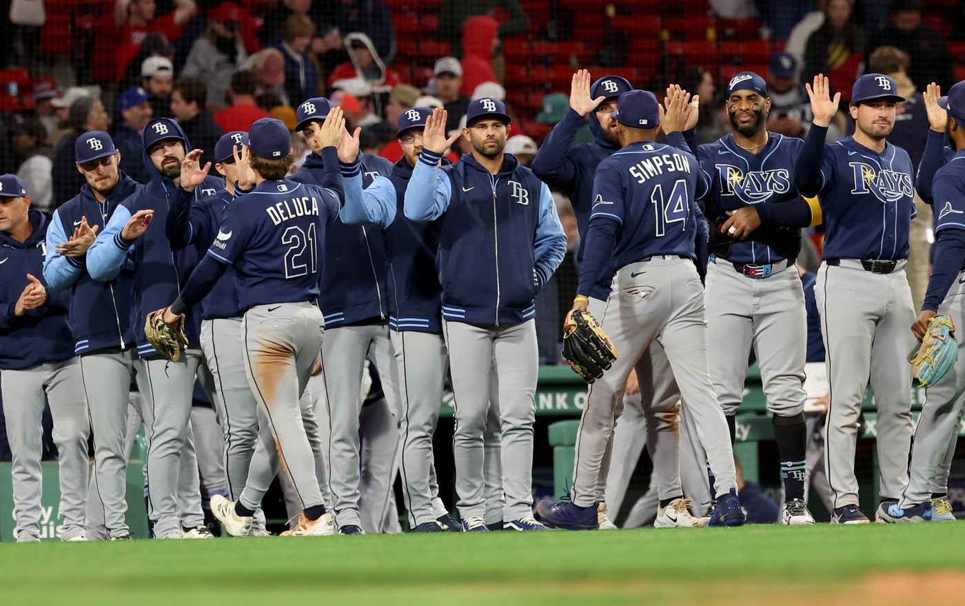 Simpson and Caminero lead Rays past Red Sox 8-4 for 7th consecutive victory | iNFOnews.ca