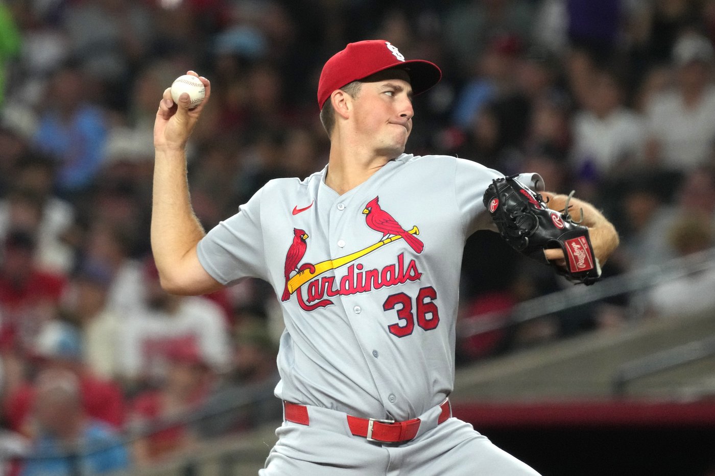 Wetherholt hits solo HR, Winn has 3 RBIs to lead the Cardinals past the D-backs