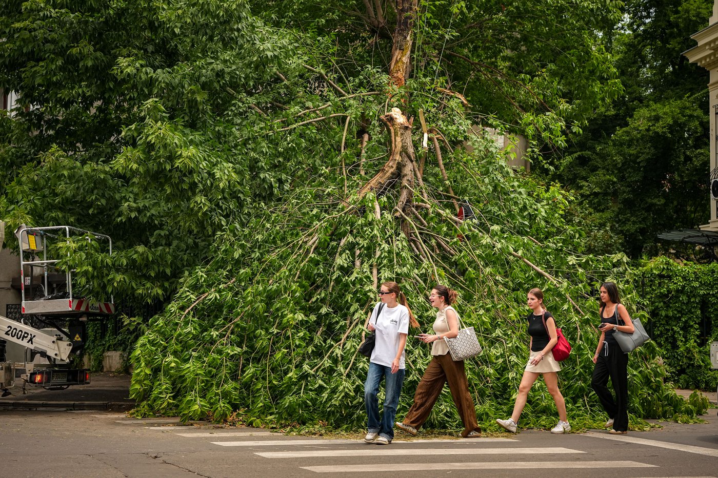 1 dead in Romania in a powerful storm after intense heat wave | iNFOnews.ca
