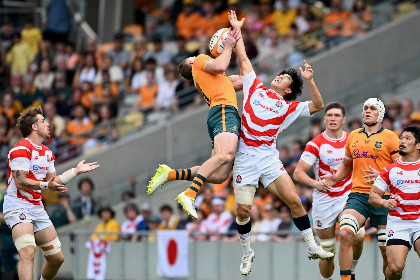 De Lutiis marks 1,000th Wallabies cap with a try as Australia routs Japan 56-17 | iNFOnews.ca