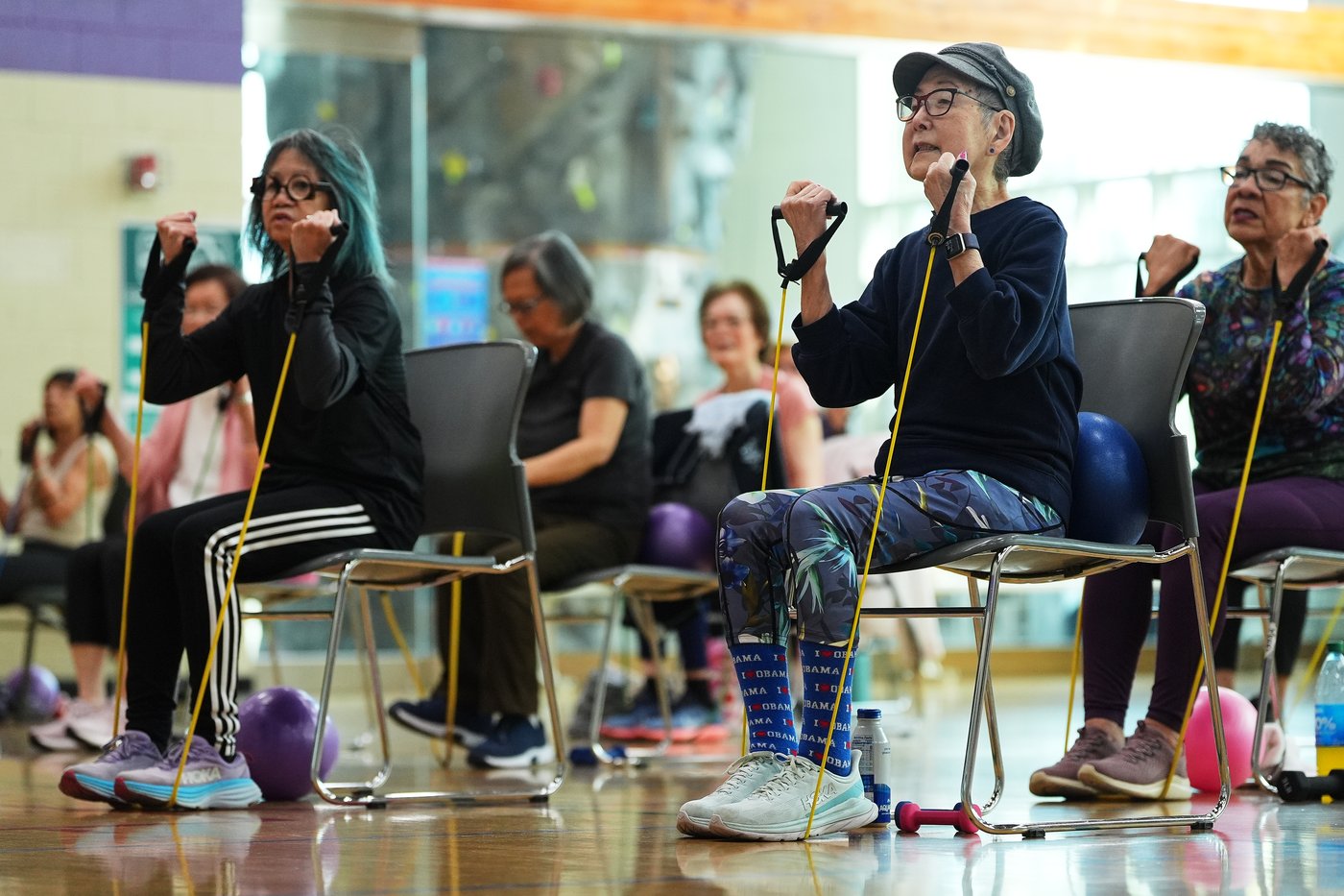 Playing hip-hop or Doris Day, older exercise instructors can speak their peers' language | iNFOnews.ca