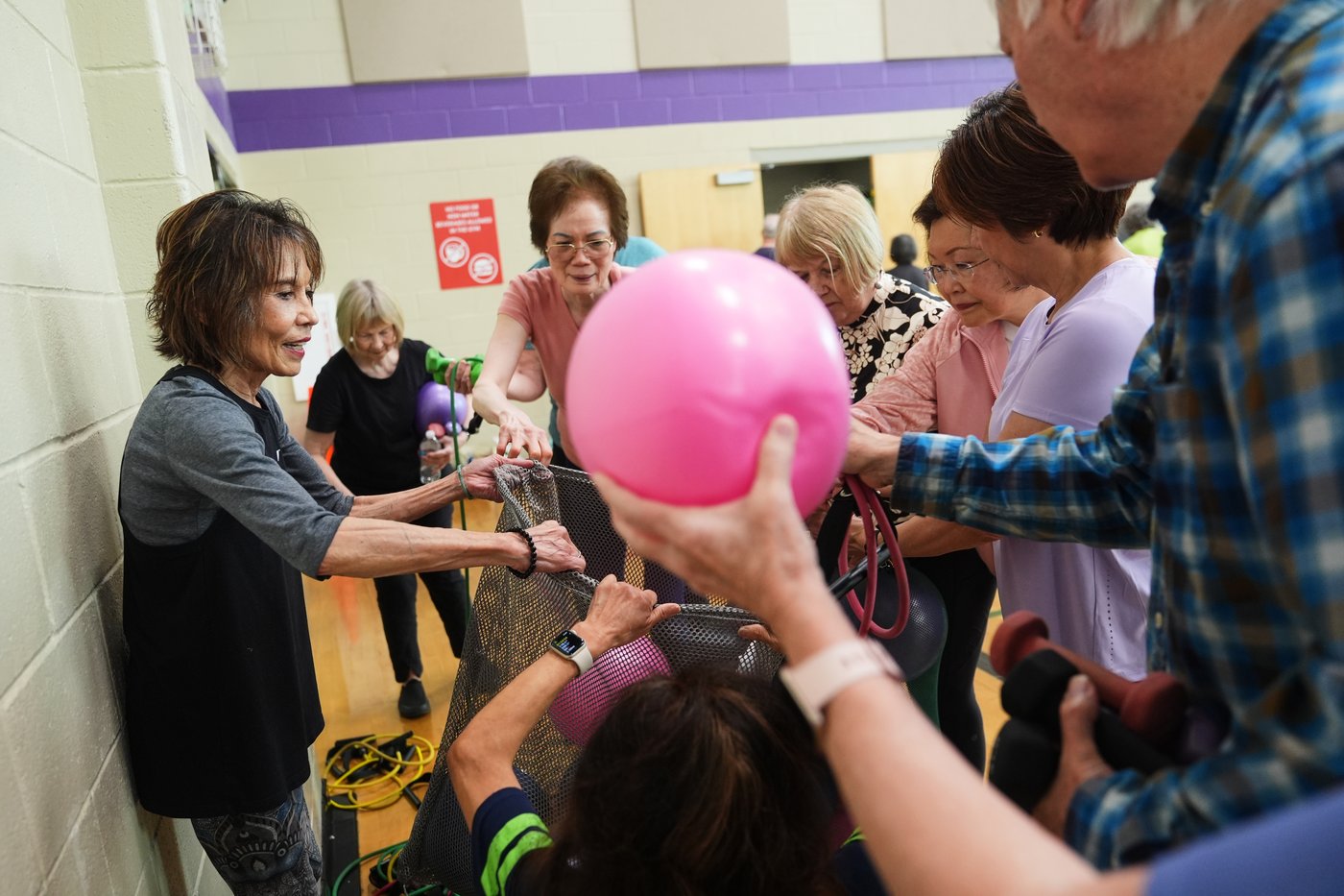 Playing hip-hop or Doris Day, older exercise instructors can speak their peers' language | iNFOnews.ca