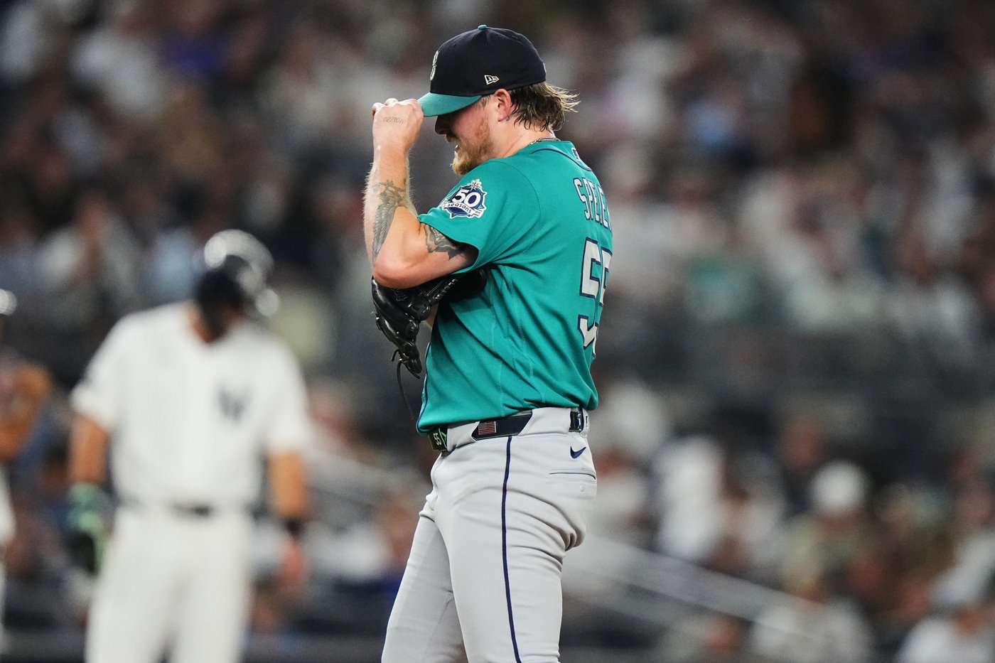 Grisham homers twice and drives in 4 as Yankees rally past struggling Mariners 10-5 | iNFOnews.ca