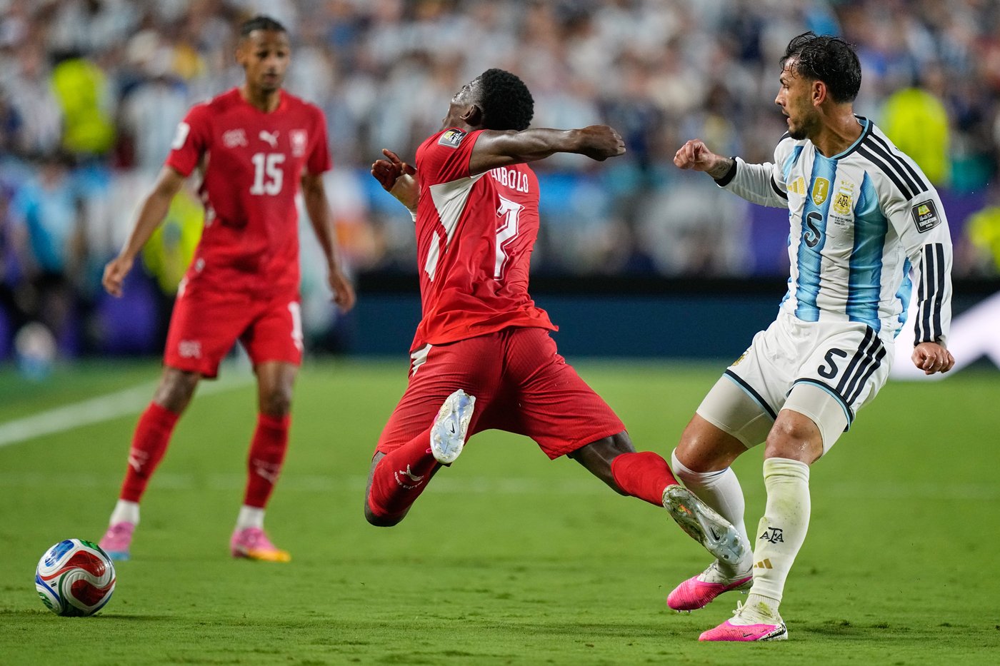 Soccer rules panel clarifies VAR process that World Cup red card for Switzerland's Embolo was wrong | iNFOnews.ca