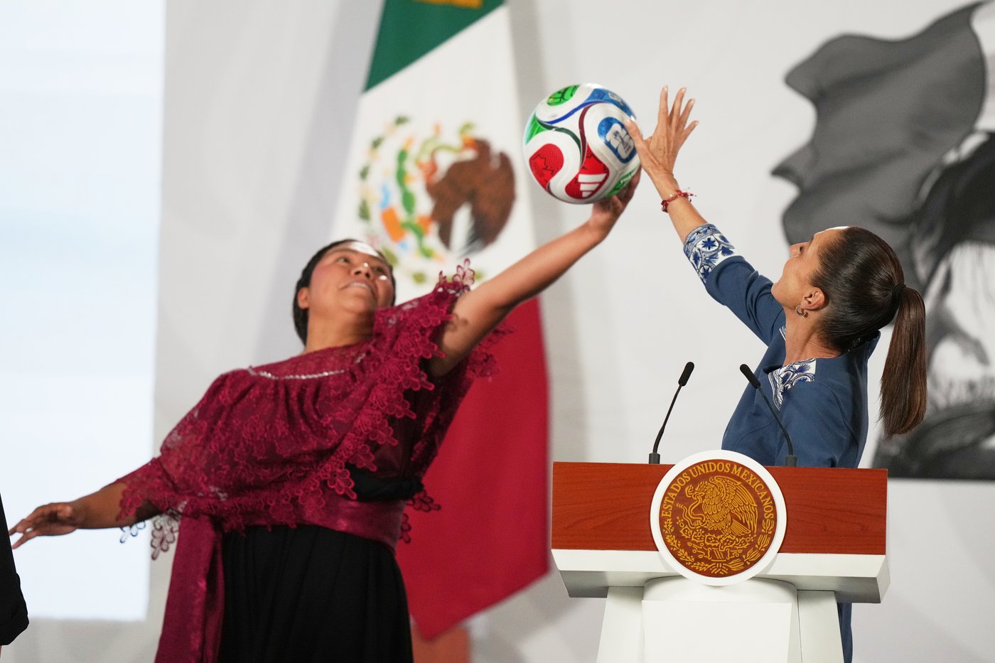 Mexico president Sheinbaum gifts her World Cup ticket to Indigenous athlete | iNFOnews.ca