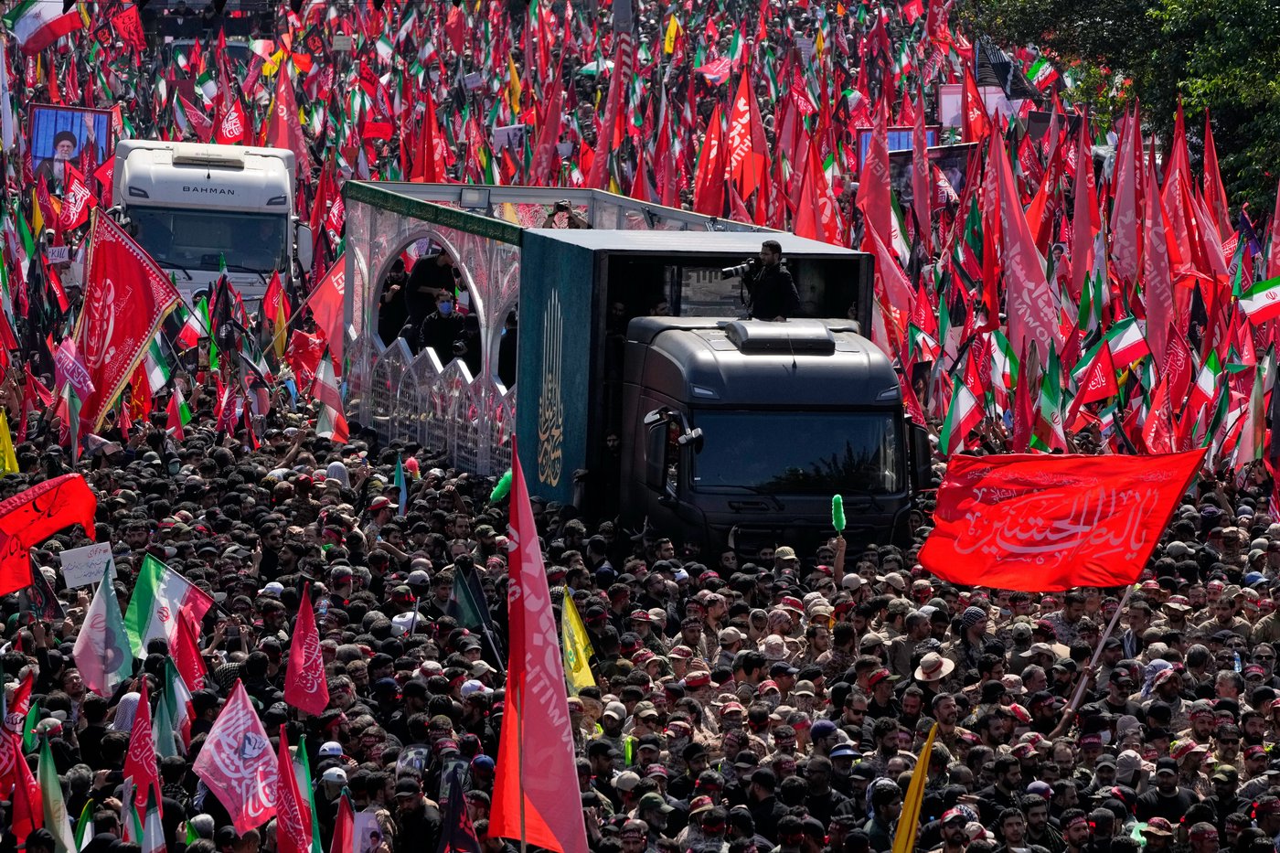 Mourners throng funeral procession in Tehran for Iran's Supreme Leader Ayatollah Ali Khamenei | iNFOnews.ca