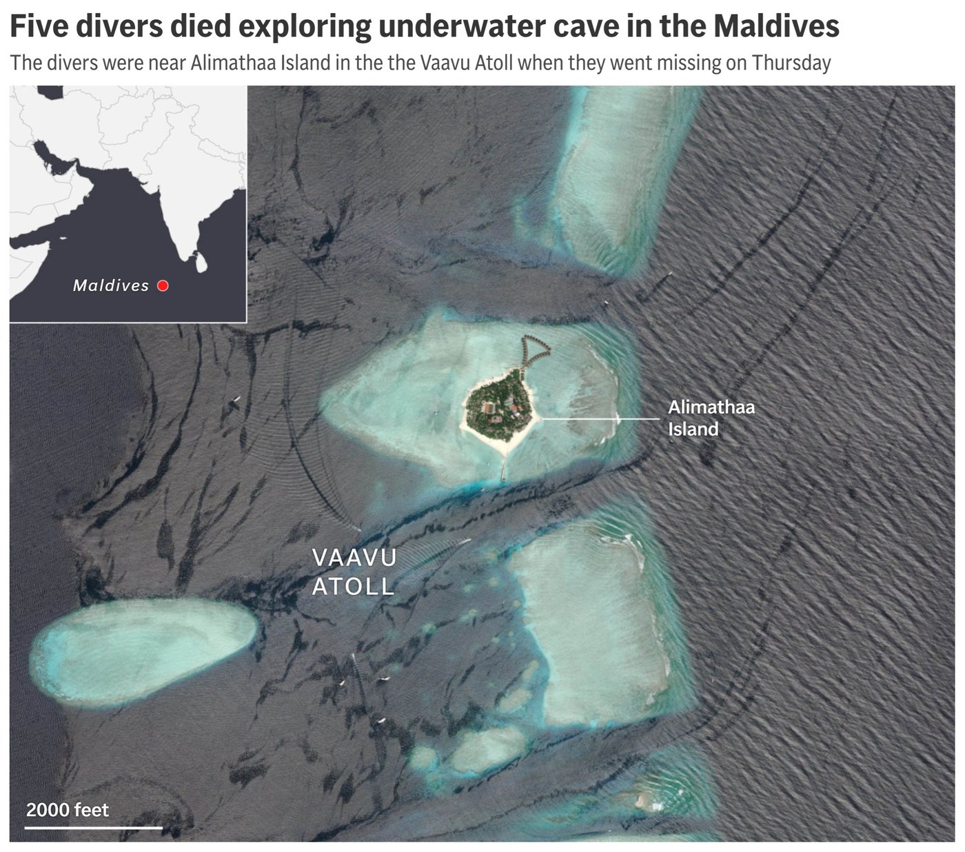 Search for bodies of Italian divers in Maldives cave suspended due to bad weather | iNFOnews.ca