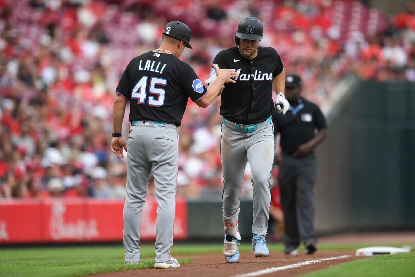 Marsee and Mack homer in the Marlins' 8-4 victory over the Reds | iNFOnews.ca Marsee and Mack homer in the Marlins' 8-4 victory over the Reds | iNFOnews.ca