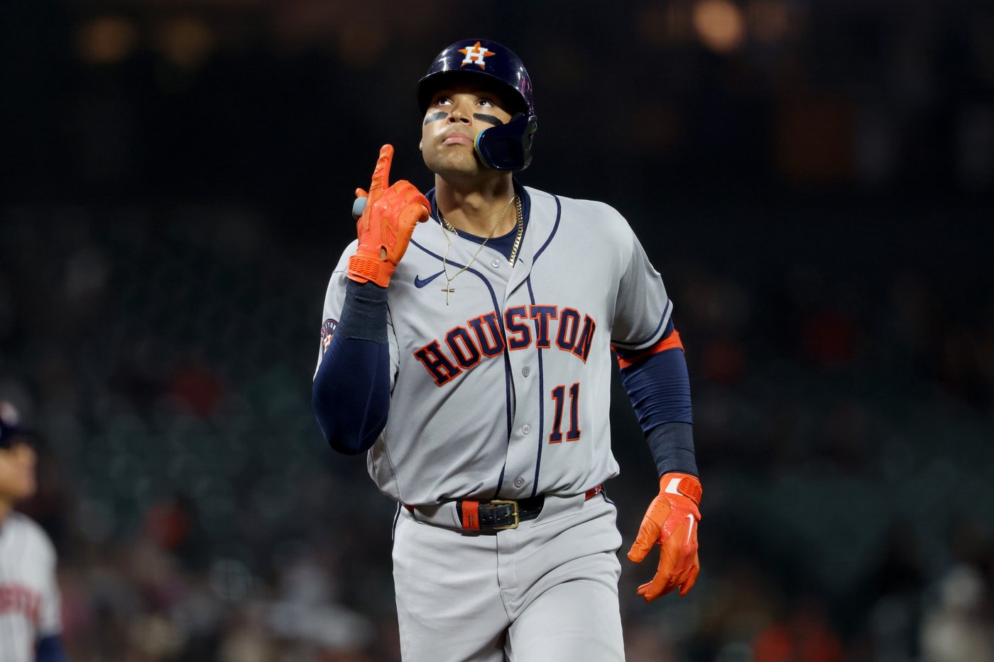 Jeremy Peña hits go-ahead single, Isaac Paredes 2-run double in 10th as Astros rally past Giants 6-3 | iNFOnews.ca