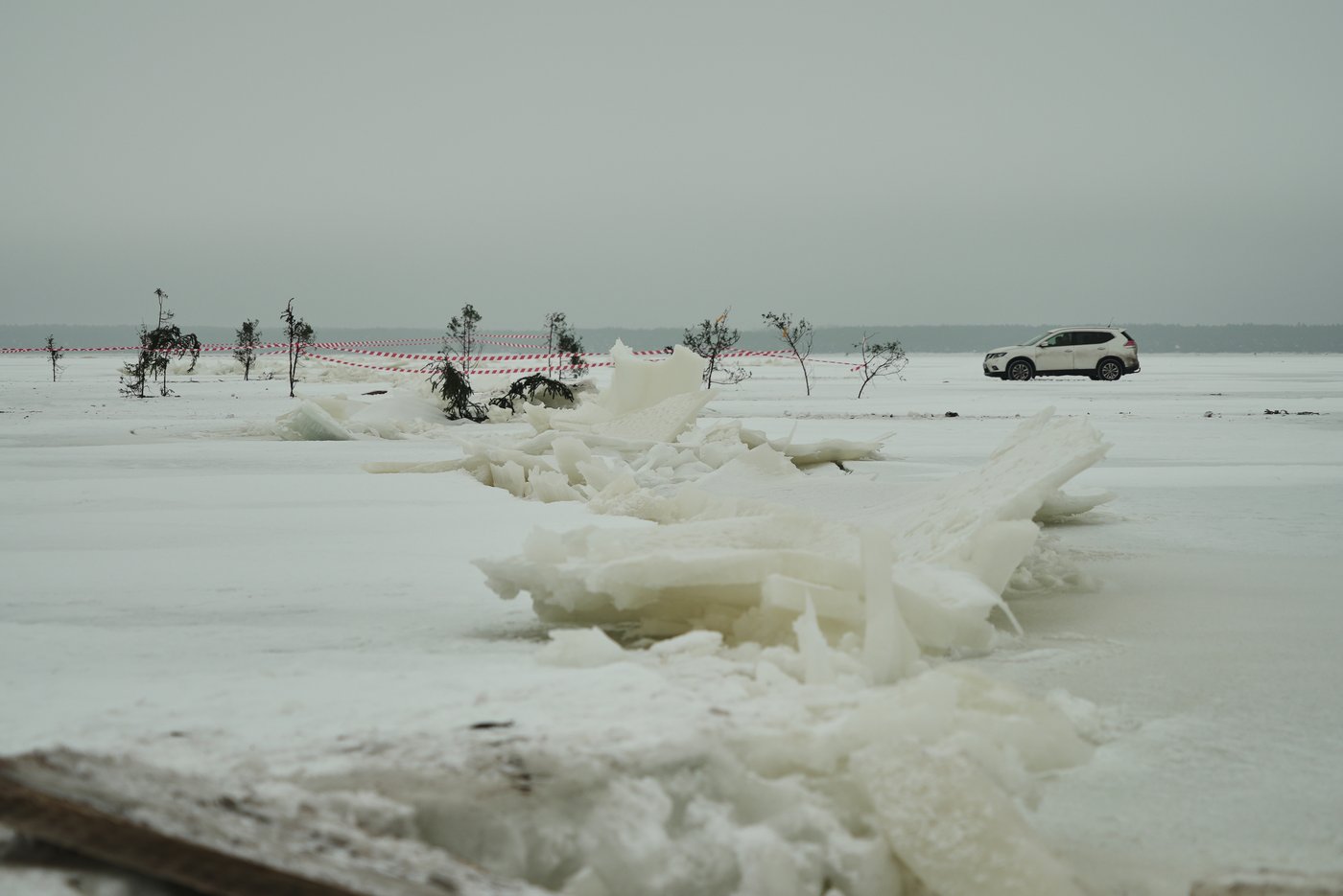 Take a ride across frozen sea on Estonia's ice road | iNFOnews.ca