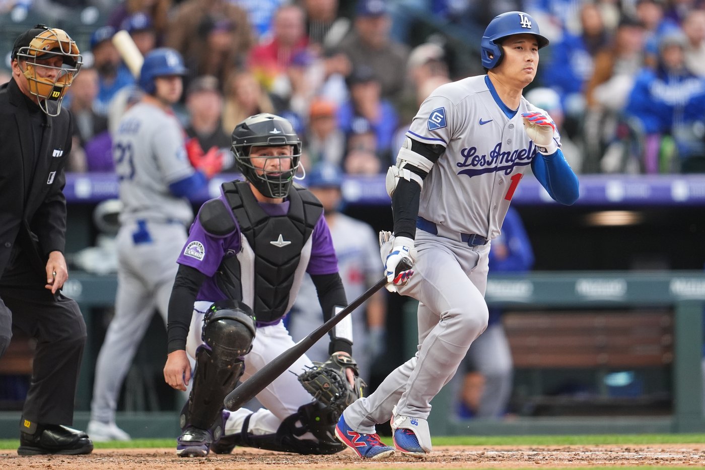 Johnson's go-ahead 2-run double in the 6th helps Rockies beat Dodgers 4-3 | iNFOnews.ca