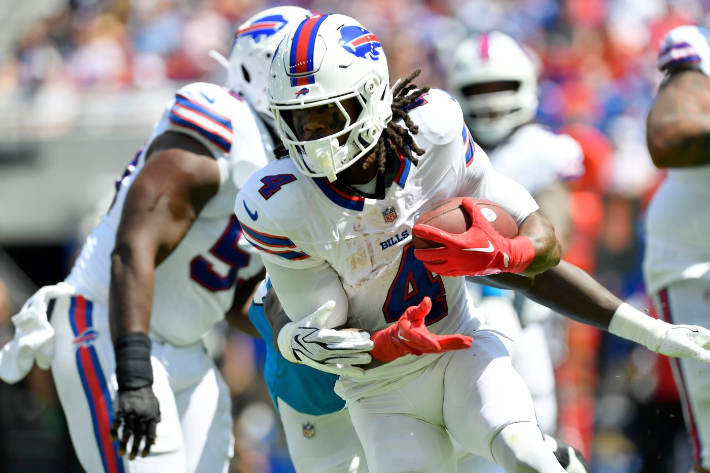 Reigning NFL rushing champion James Cook is underpaid but he's focused on helping the Bills win | iNFOnews.ca Reigning NFL rushing champion James Cook is underpaid but he's focused on helping the Bills win | iNFOnews.ca