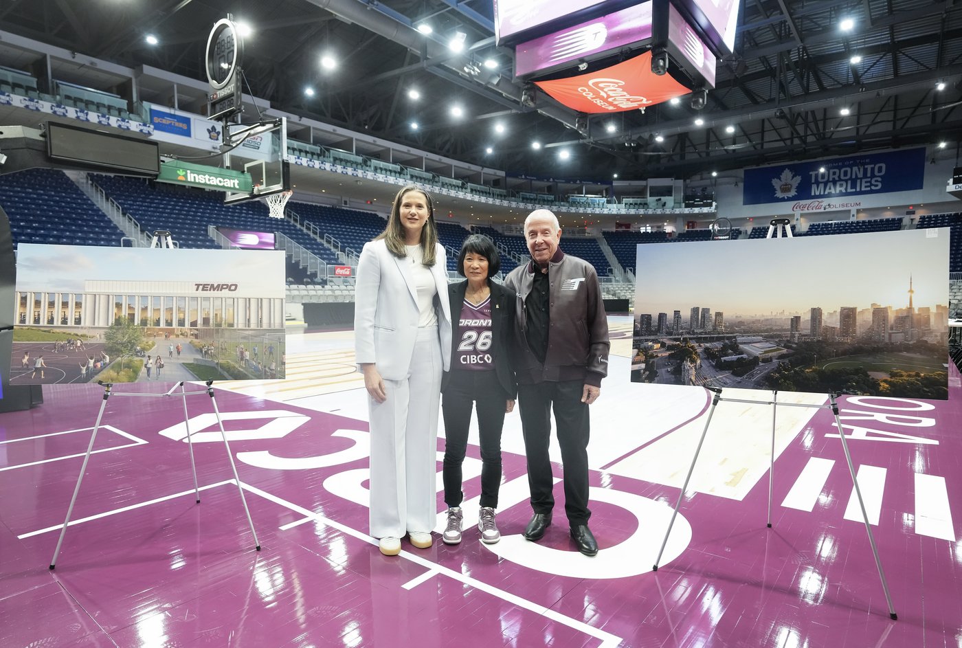 WNBA's Tempo to have practice facility built at Exhibition Place, set to open in 2028 | iNFOnews.ca