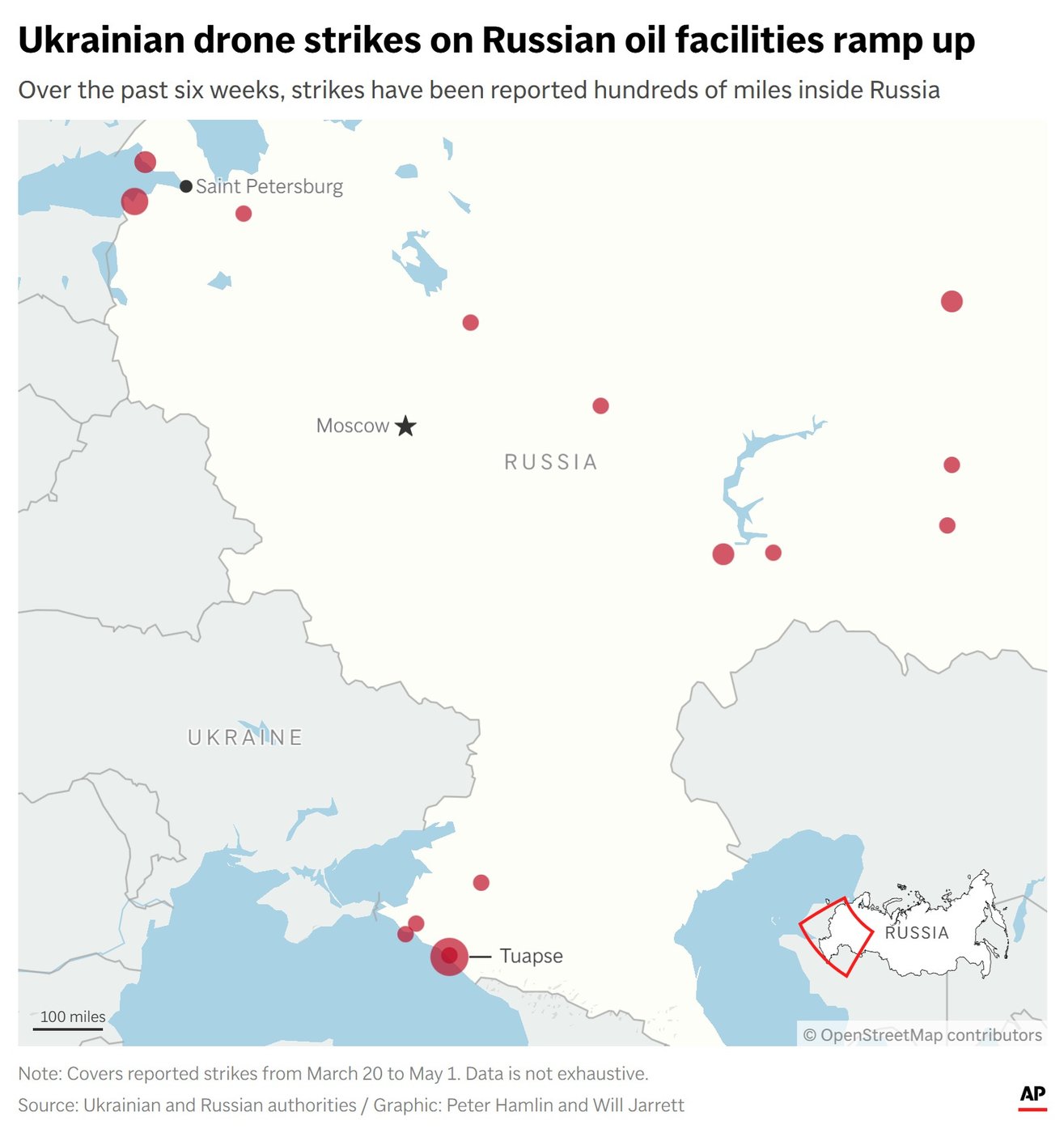 Ukraine is hitting oil facilities deep inside Russia. Soaring fuel prices could blunt the impact | iNFOnews.ca