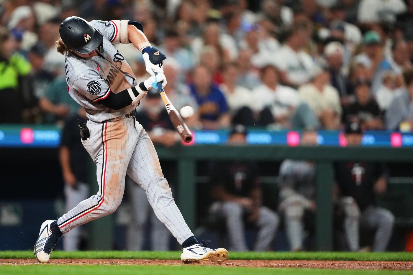 Lewis hits tying homer in 7th and Keaschall provides go-ahead double as Twins beat Mariners 5-3 | iNFOnews.ca Lewis hits tying homer in 7th and Keaschall provides go-ahead double as Twins beat Mariners 5-3 | iNFOnews.ca