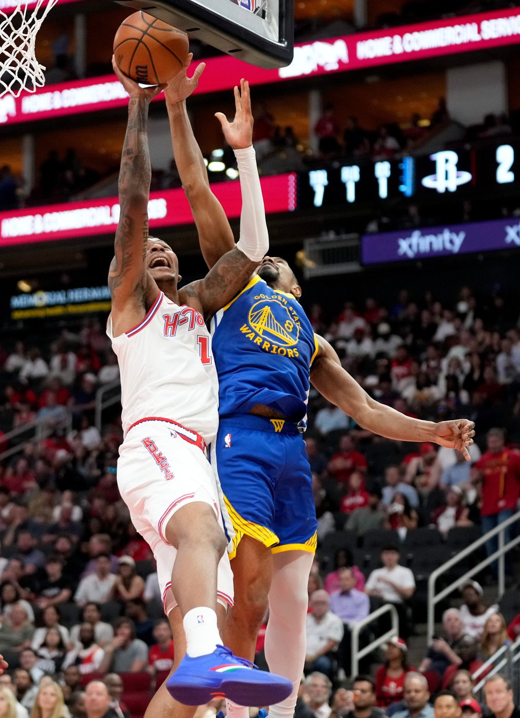 Short-handed Warriors edge Rockets 115-113 in overtime thriller | iNFOnews.ca