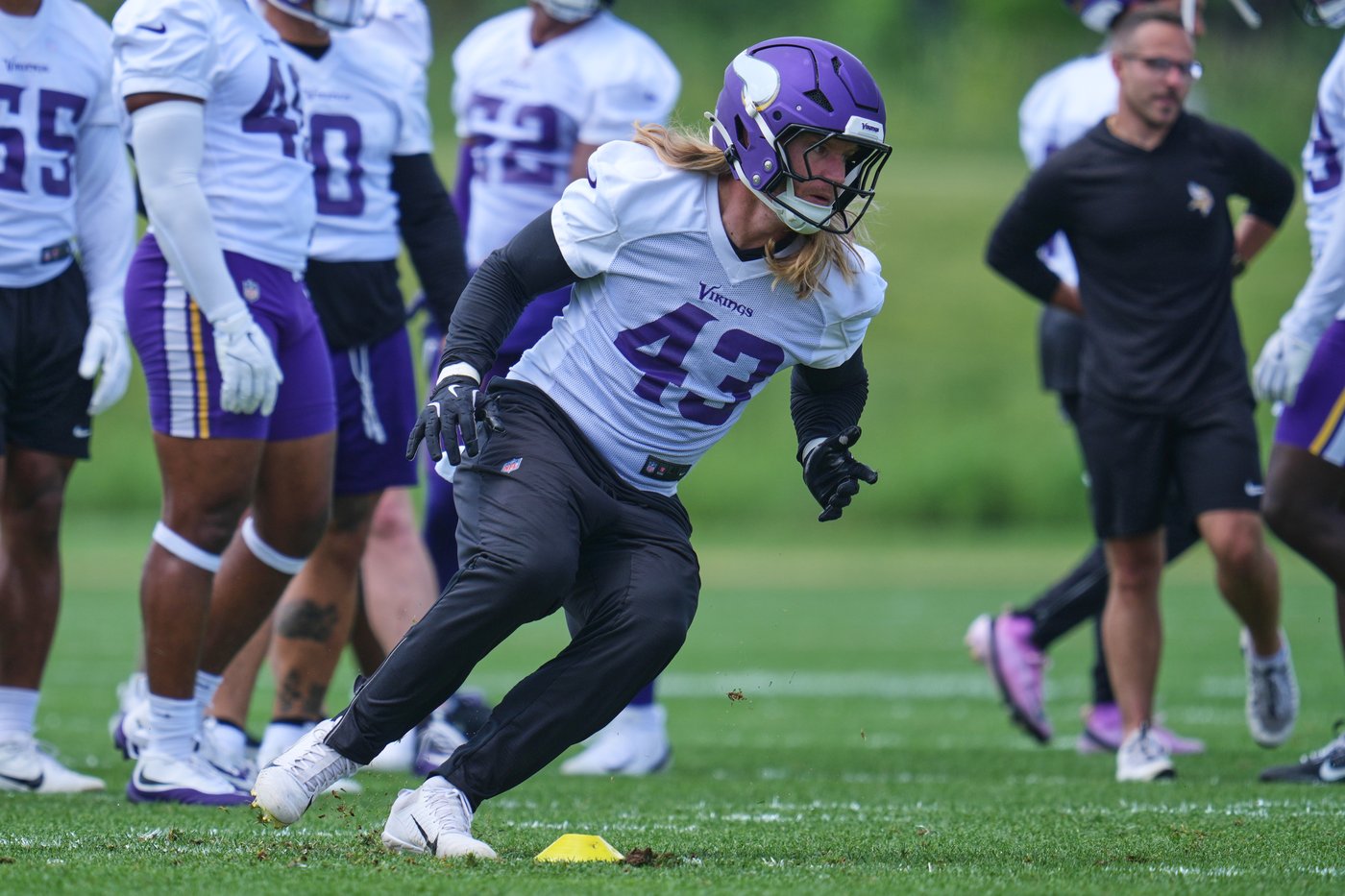Vikings eager to develop versatile rookie linebacker Jake Golday | iNFOnews.ca Vikings eager to develop versatile rookie linebacker Jake Golday | iNFOnews.ca