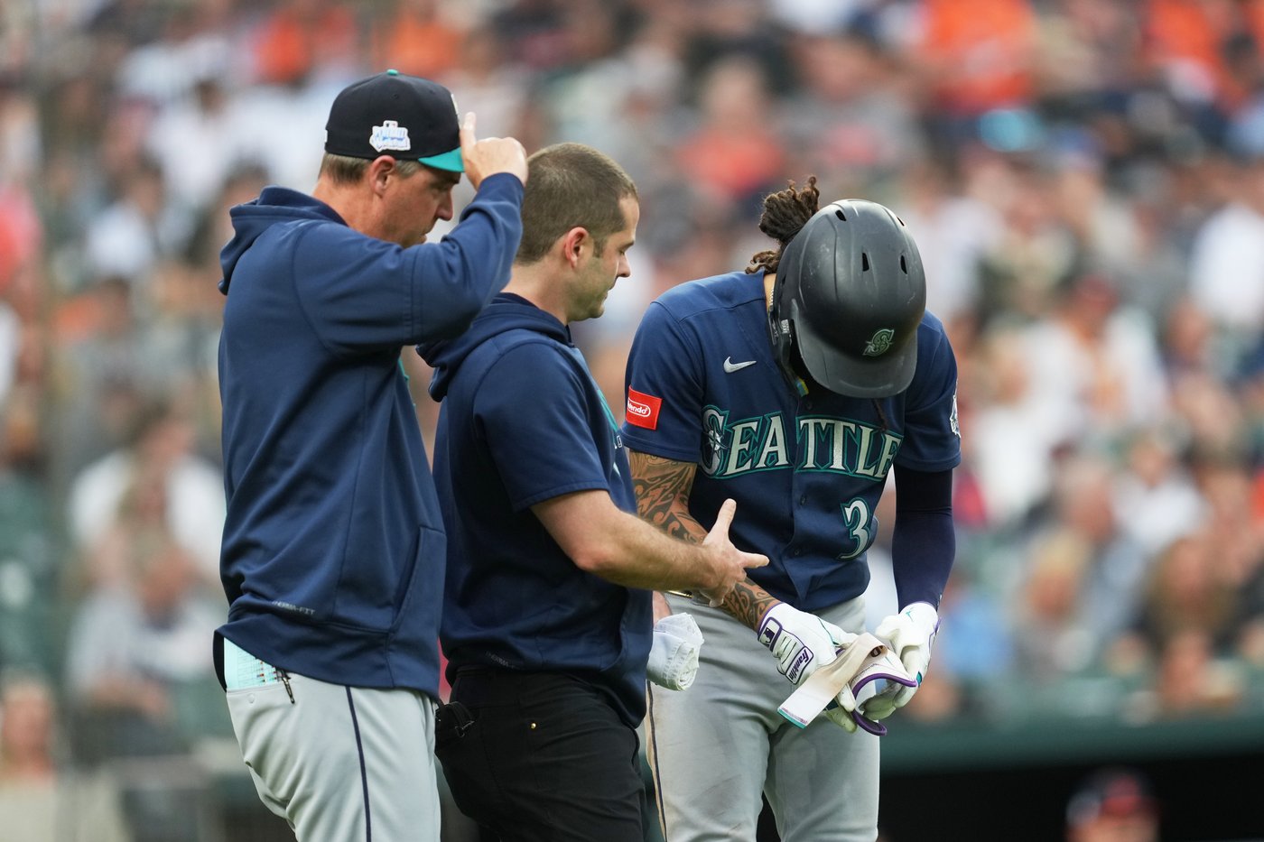 Mariners place shortstop J.P. Crawford on injured list with right hand contusion | iNFOnews.ca Mariners place shortstop J.P. Crawford on injured list with right hand contusion | iNFOnews.ca
