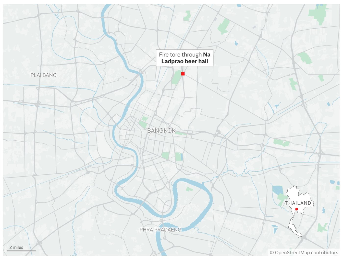 Fire at a music bar in Bangkok kills at least 27 people | iNFOnews.ca