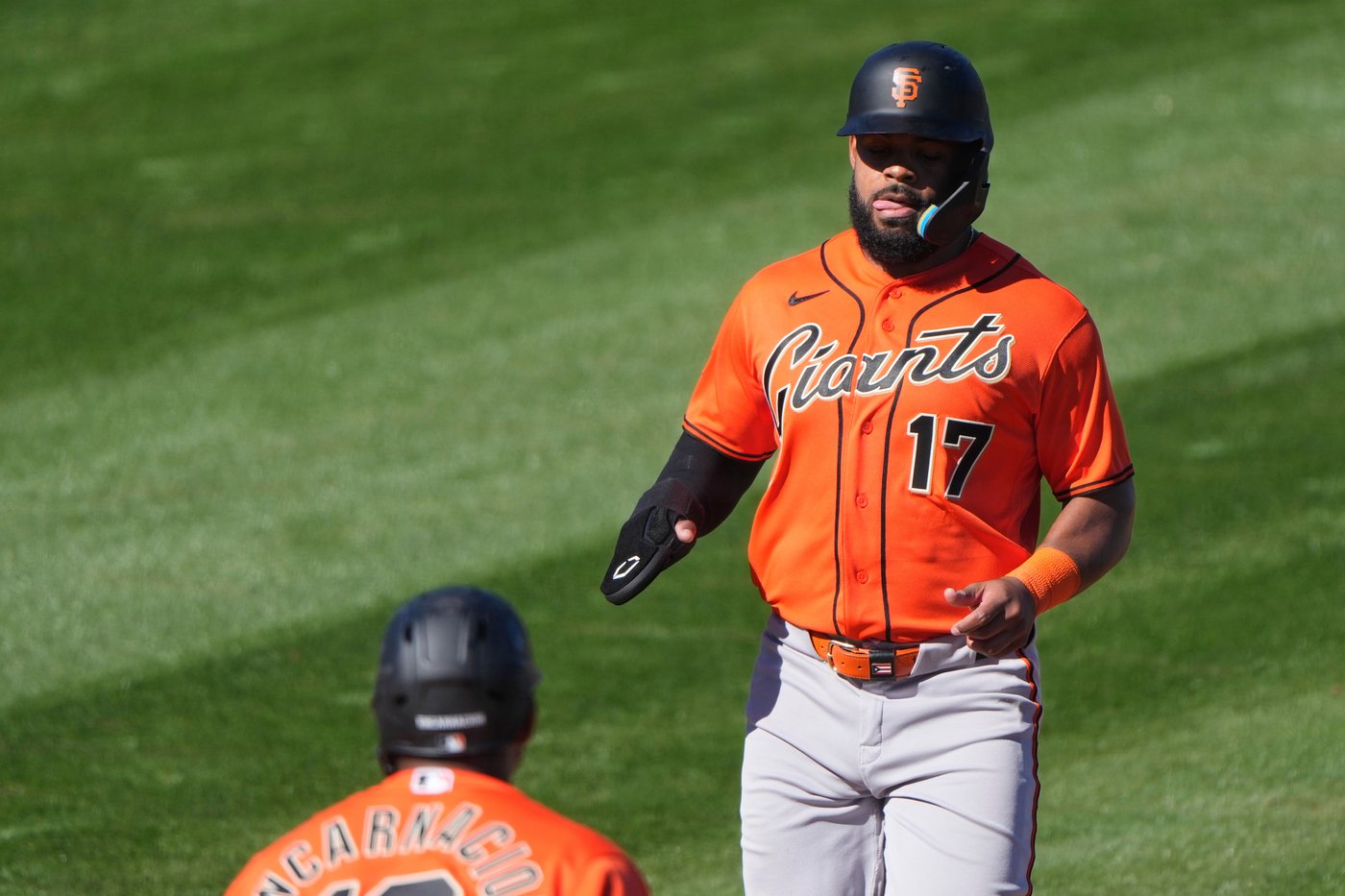 Giants' Bryce Eldridge faces big expectations, takes message from veterans to heart: be yourself | iNFOnews.ca