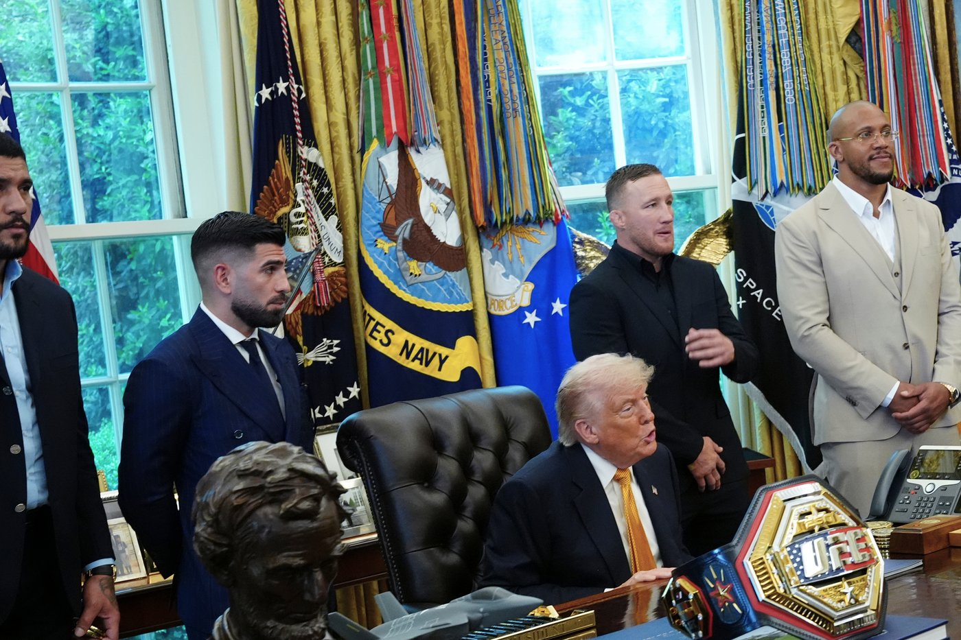 UFC fighting cage rises on White House lawn for bout celebrating America’s 250th anniversary | iNFOnews.ca