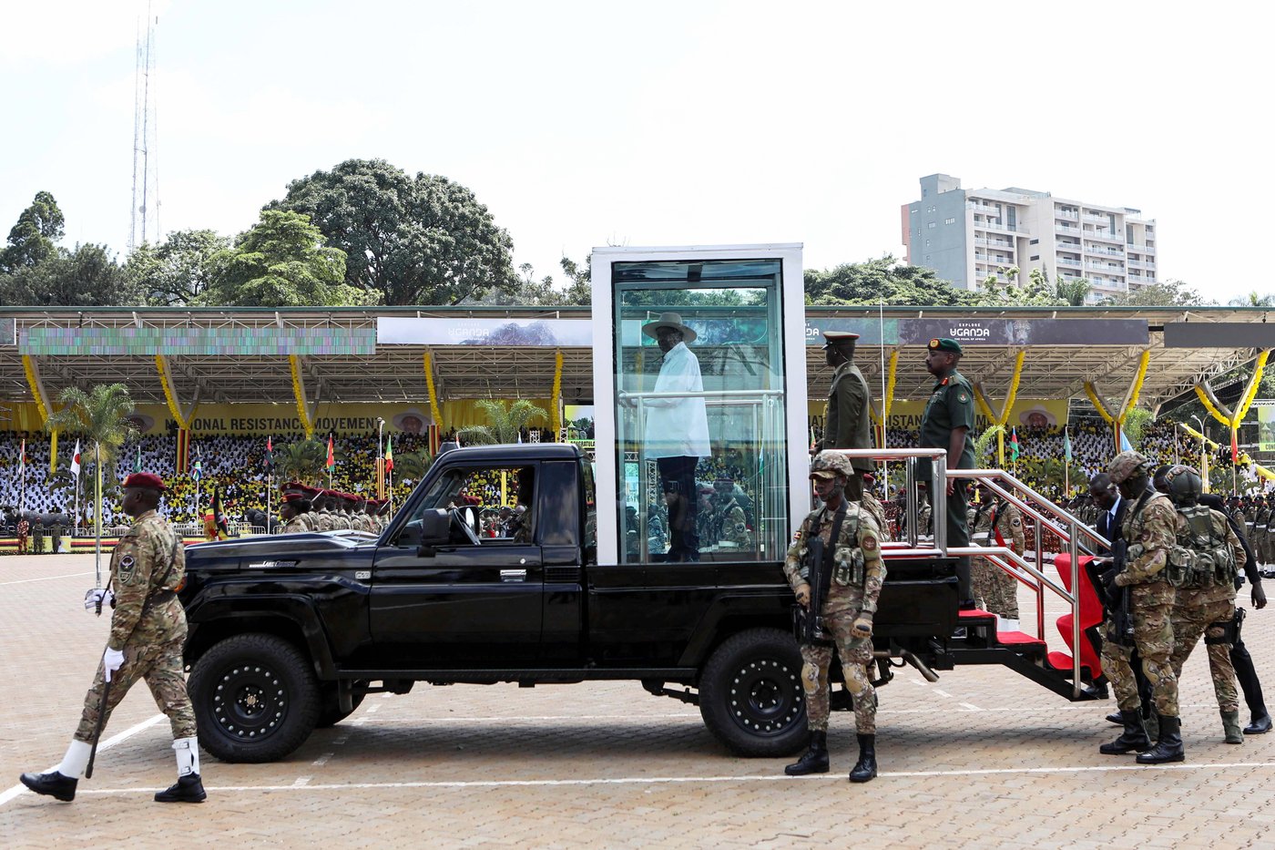 Uganda's president Museveni sworn in for seventh consecutive term as son emerges as de facto ruler | iNFOnews.ca