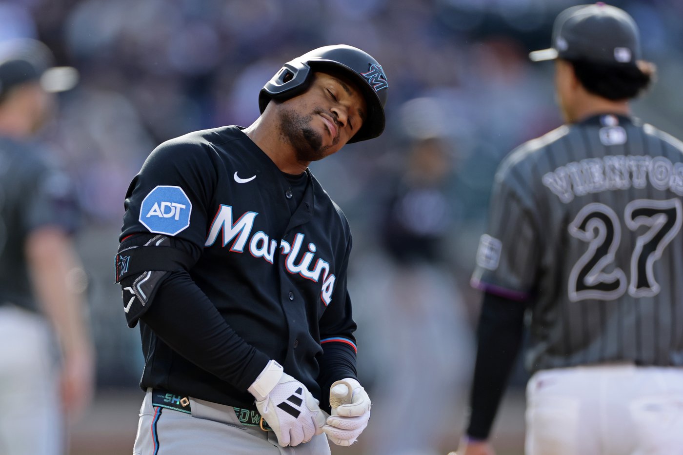Christian Scott earns his first win, Hayden Senger hits first homer as Mets beat Marlins 6-1 | iNFOnews.ca