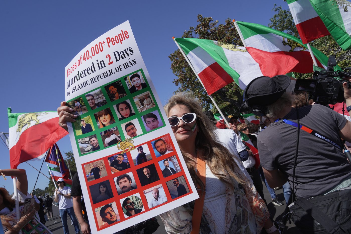 Iranian Americans protest for change outside Iran's World Cup match, in photos | iNFOnews.ca
