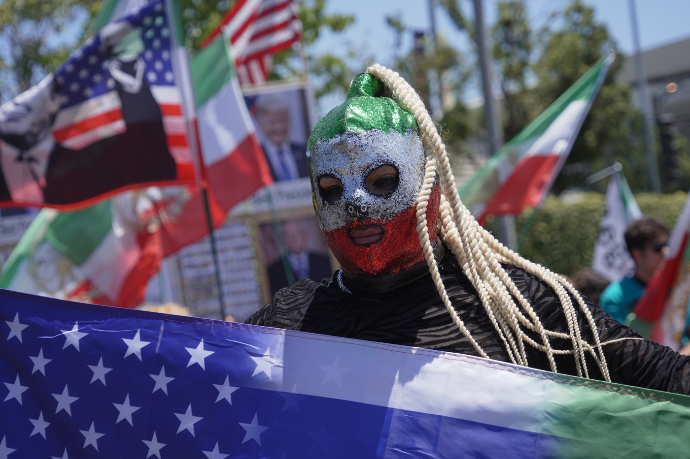 Iranian Americans protest for change outside Iran's World Cup match, in photos | iNFOnews.ca