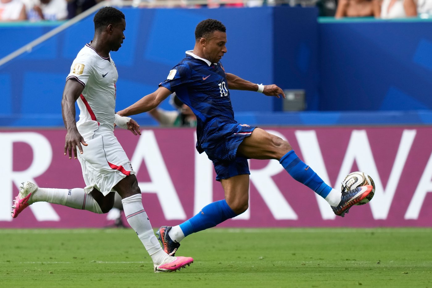 Saka’s hat trick lifts England past Mbappé and France 6-4 in wild World Cup third-place game | iNFOnews.ca Saka’s hat trick lifts England past Mbappé and France 6-4 in wild World Cup third-place game | iNFOnews.ca