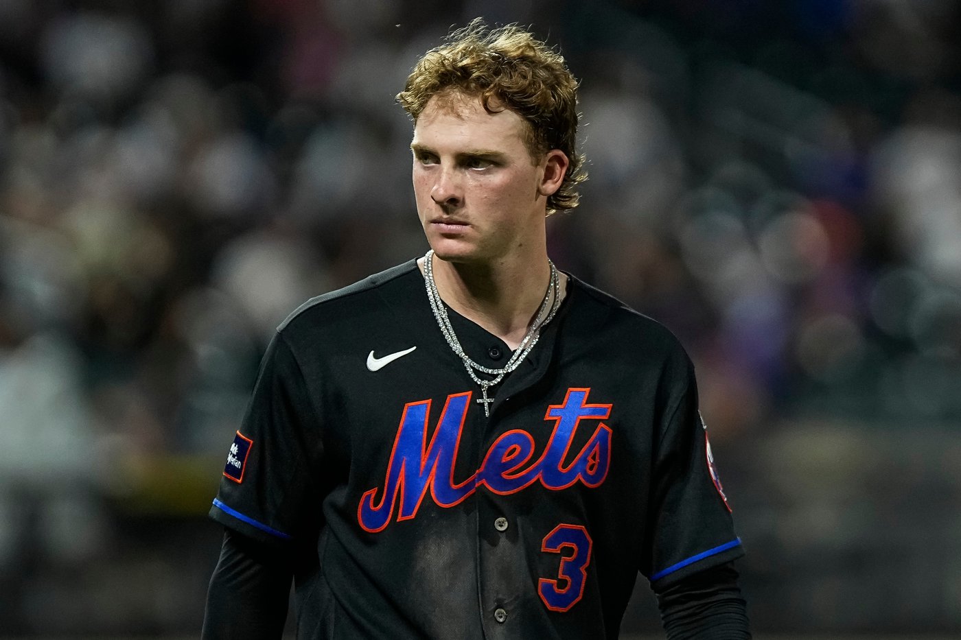 Mets rookie outfielder Carson Benge leaves game with left wrist soreness after making sliding catch | iNFOnews.ca Mets rookie outfielder Carson Benge leaves game with left wrist soreness after making sliding catch | iNFOnews.ca
