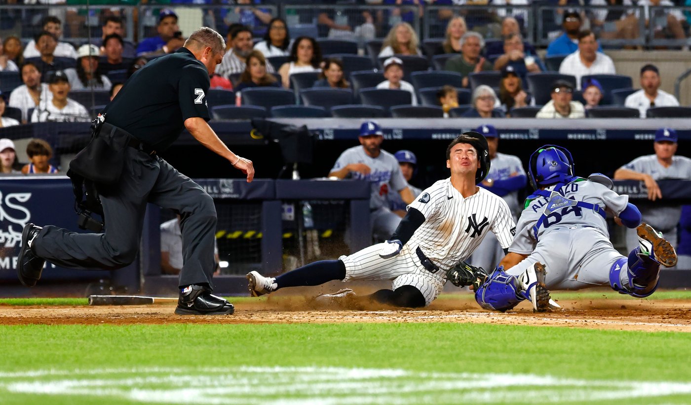 Jazz Chisholm Jr. hits tiebreaking homer in 8th and Yankees beat Dodgers 2-1 to split doubleheader | iNFOnews.ca