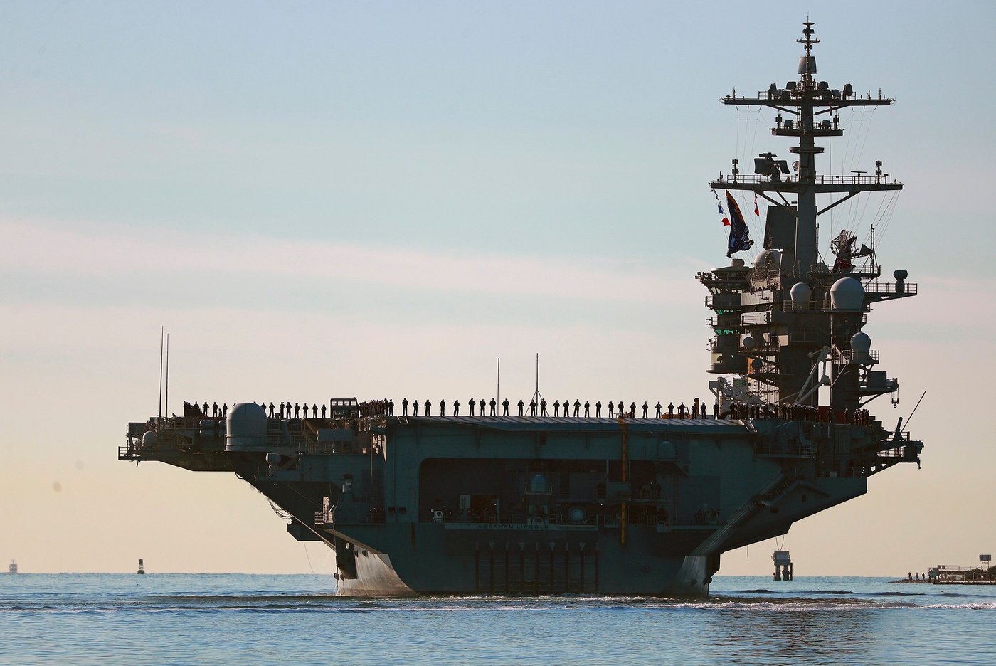 Trump says record-setting Navy deployment to support Iran operations 'not nearly long enough' | iNFOnews.ca