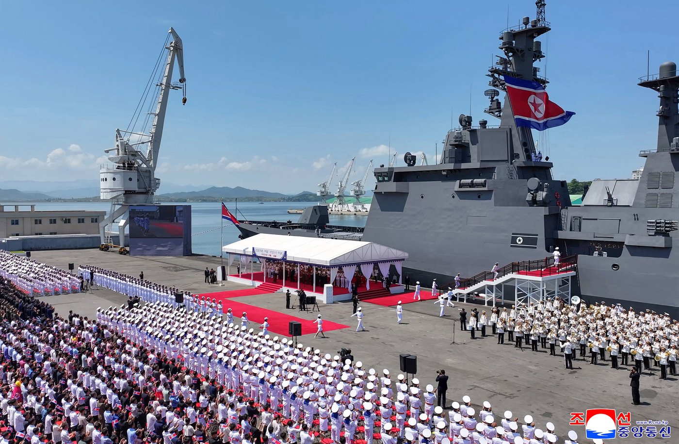 North Korea's Kim claims progress on nuclear-armed navy as new warship is placed into service | iNFOnews.ca
