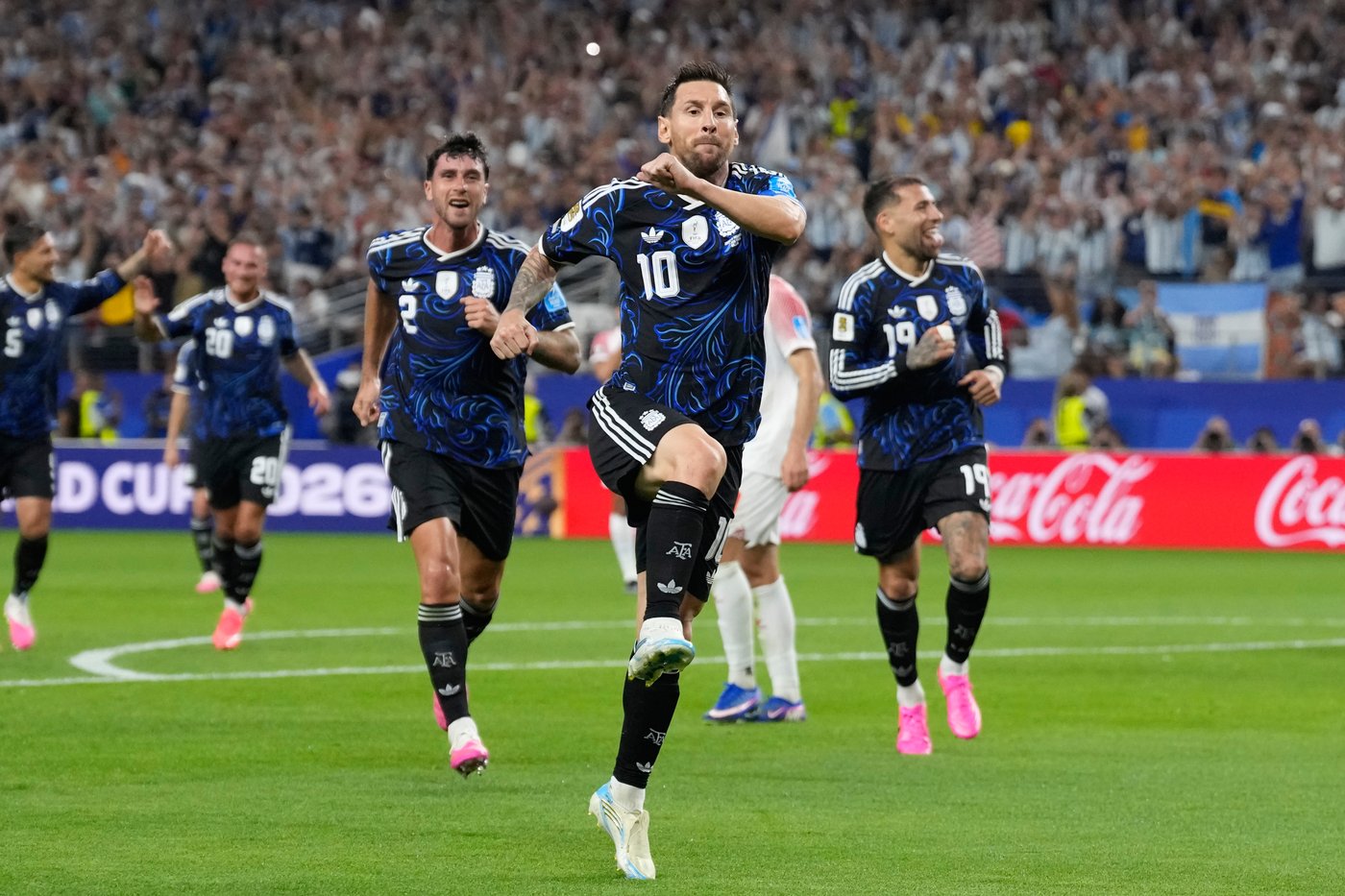 Messi becomes first to score in 7 straight World Cup games while extending goals record | iNFOnews.ca