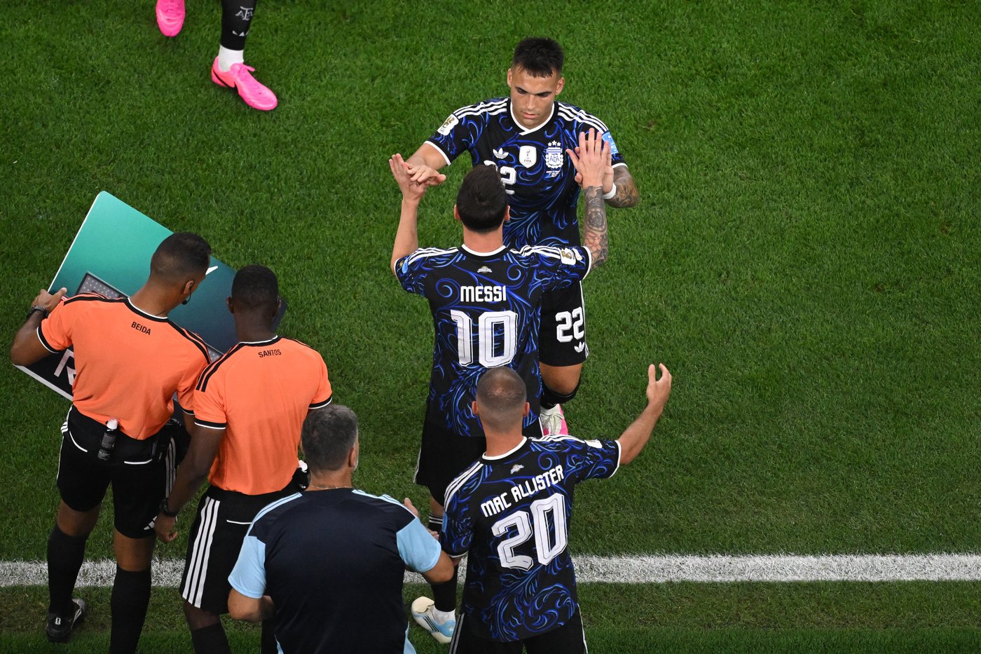 Messi becomes first to score in 7 straight World Cup games while extending goals record | iNFOnews.ca