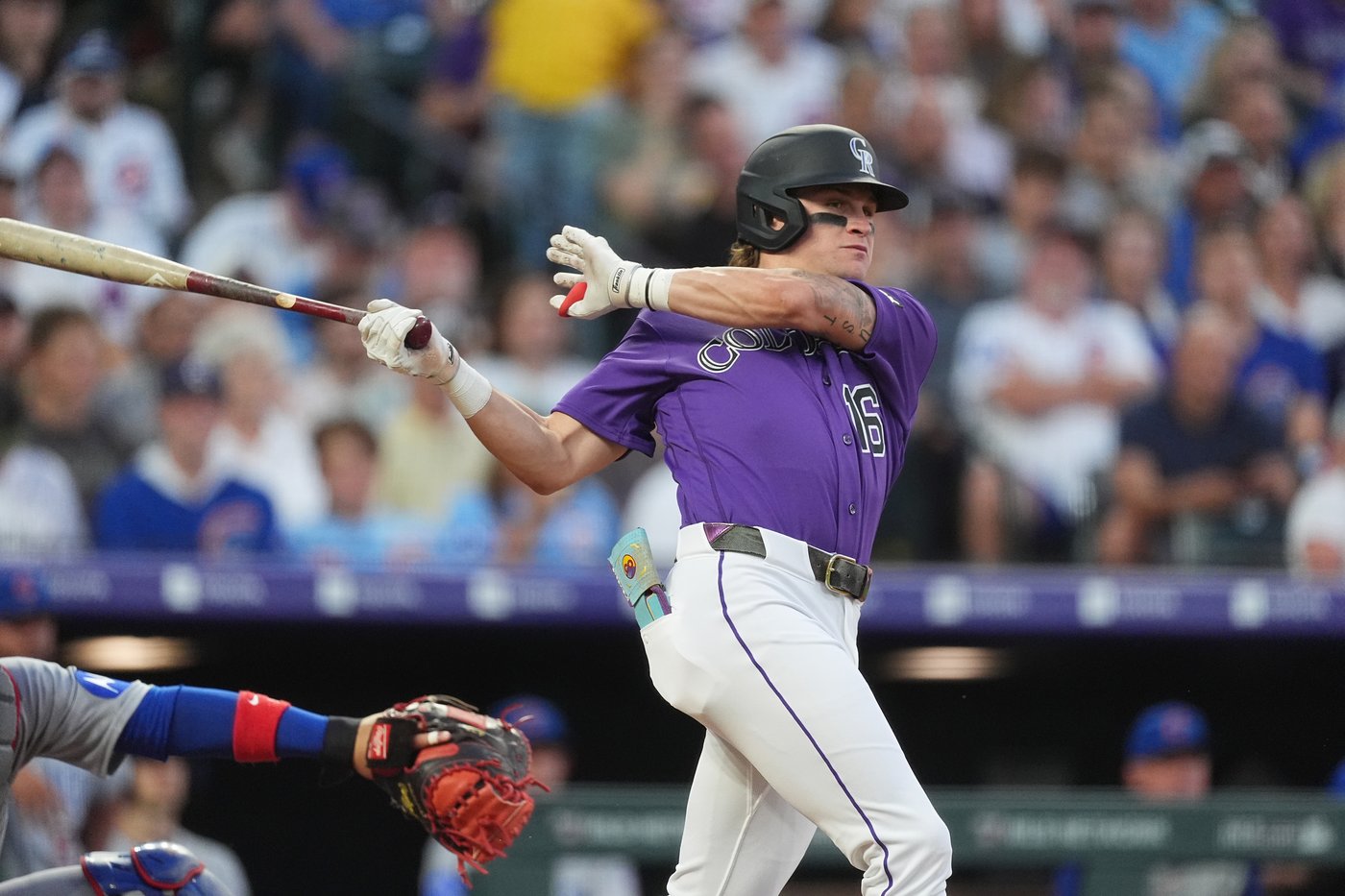 Cole Carrigg triples in Rockies debut and plays with his `hair on fire,' manager says | iNFOnews.ca