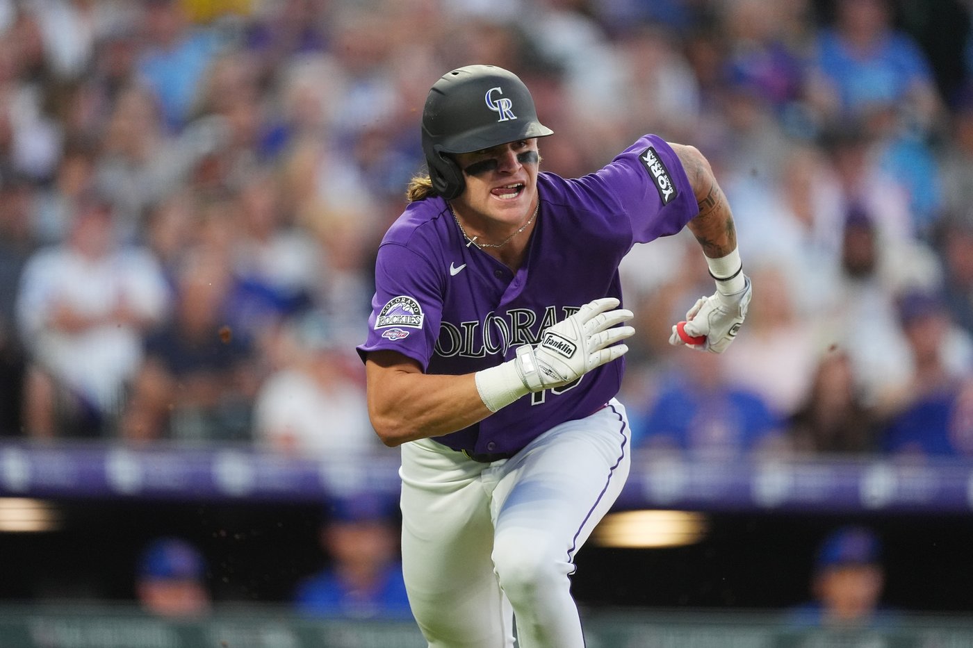 Cole Carrigg triples in Rockies debut and plays with his `hair on fire,' manager says | iNFOnews.ca