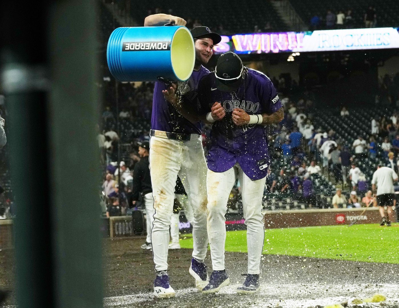 Cole Carrigg triples in Rockies debut and plays with his `hair on fire,' manager says | iNFOnews.ca