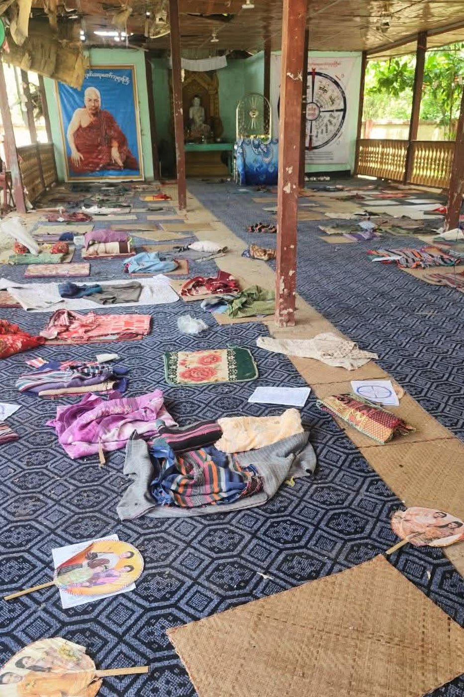 Myanmar military strike kills 14 people at a Buddhist monastery, opposition group says | iNFOnews.ca