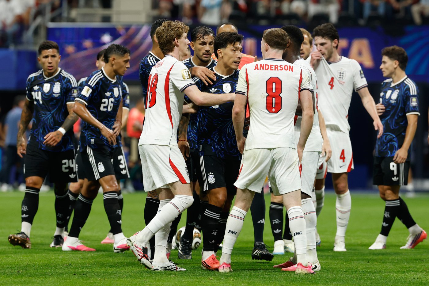 England and defending champion Argentina 0-0 at halftime in the World Cup semifinals | iNFOnews.ca