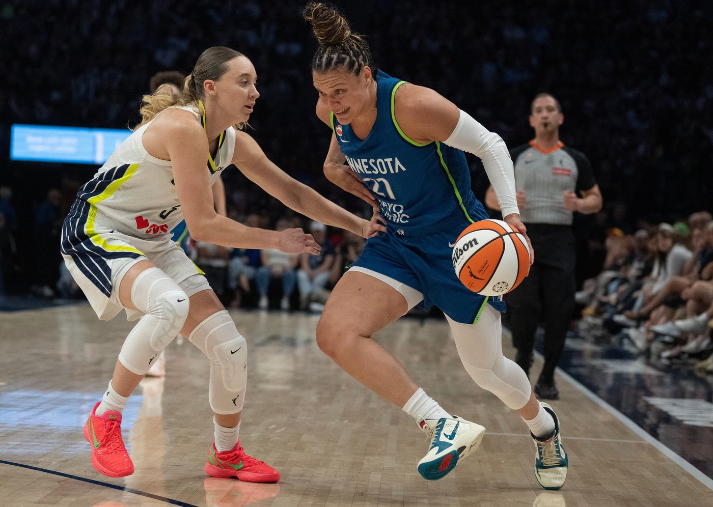 McBride hits WNBA-record 10 3-pointers, scores 43 as Lynx beat Wings 103-90 | iNFOnews.ca