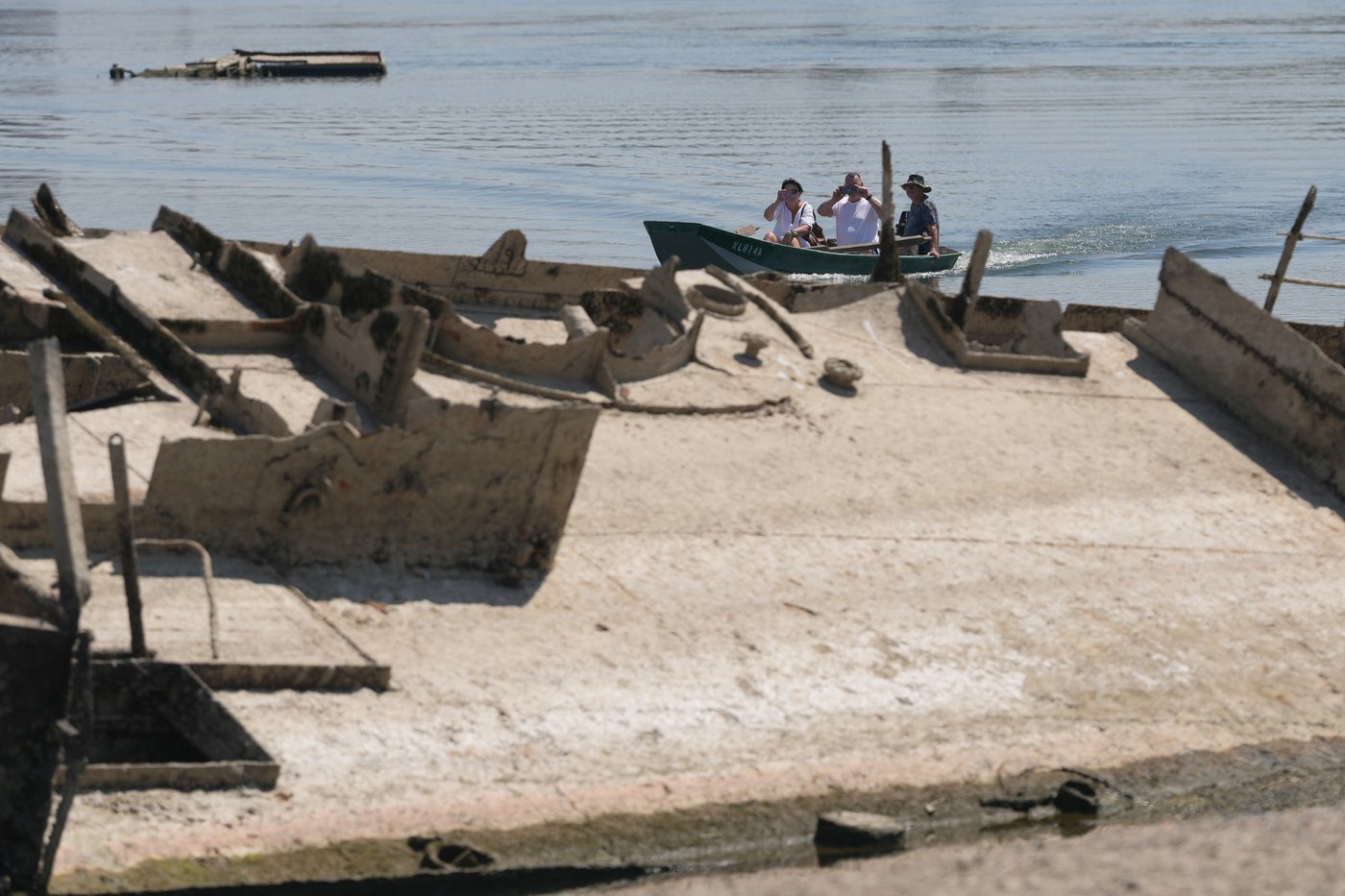 The Danube River's water is dropping so low that World War II ships are emerging | iNFOnews.ca