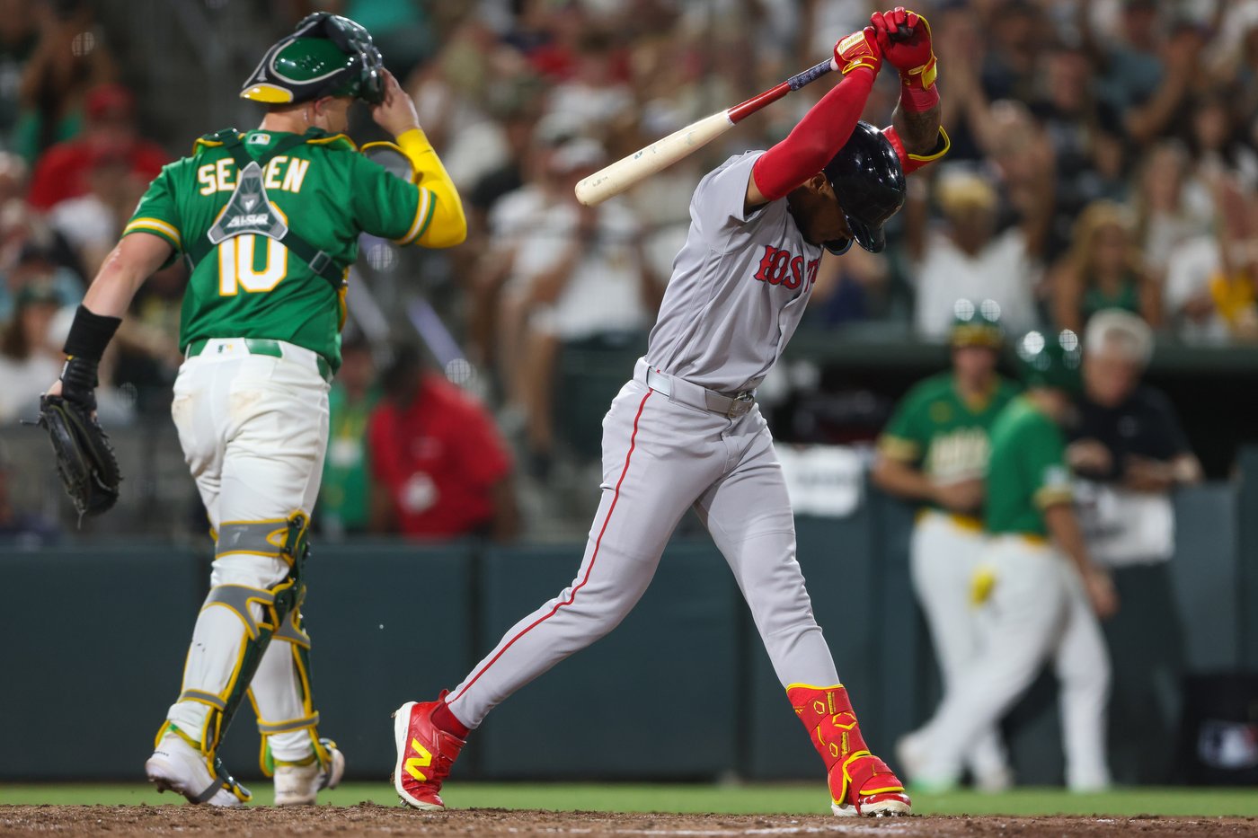 Brian Serven hits 1st MLB homer since 2022 and Jump pitches A's to 4-3 win over Red Sox | iNFOnews.ca