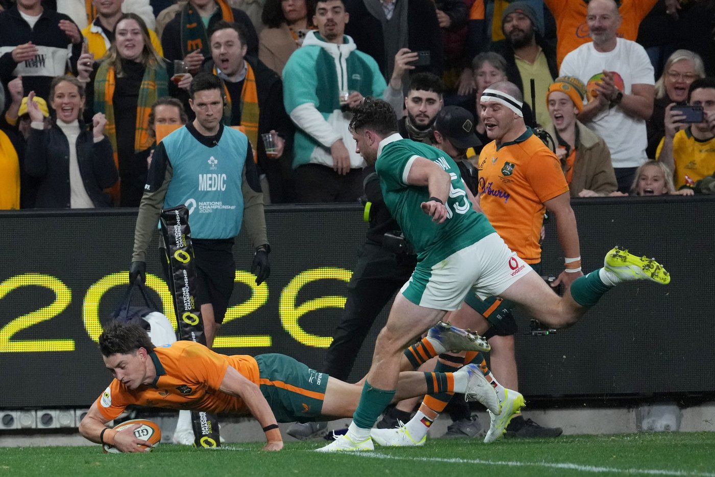 Late Clarkson try earns Ireland a Nations Championship win in Sydney | iNFOnews.ca Late Clarkson try earns Ireland a Nations Championship win in Sydney | iNFOnews.ca