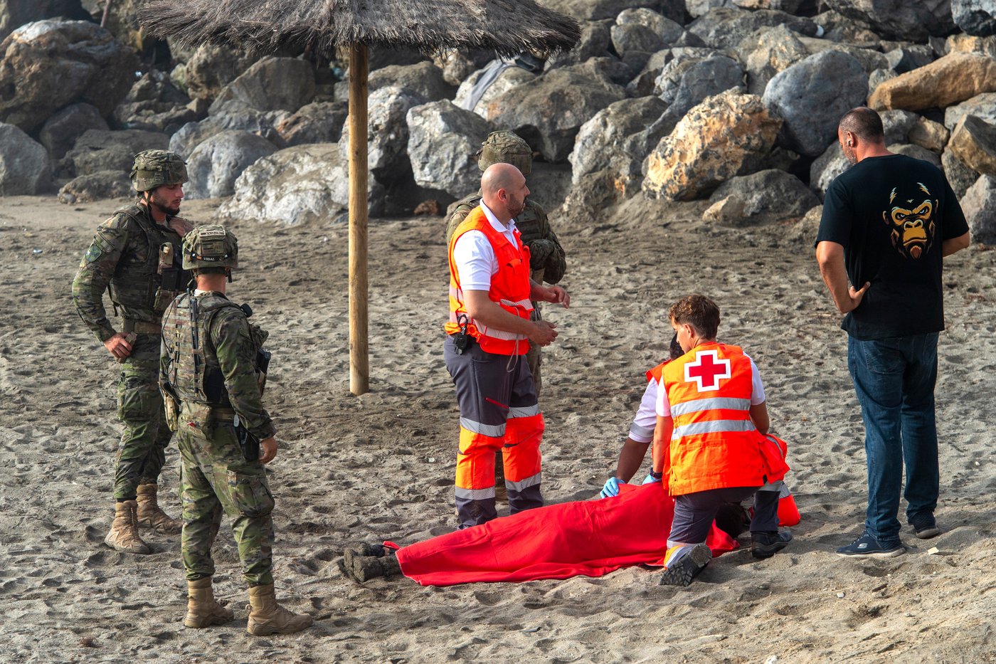 Spain installs sea barrier on Ceuta's border with Morocco after frontier rush that killed 67 | iNFOnews.ca Spain installs sea barrier on Ceuta's border with Morocco after frontier rush that killed 67 | iNFOnews.ca