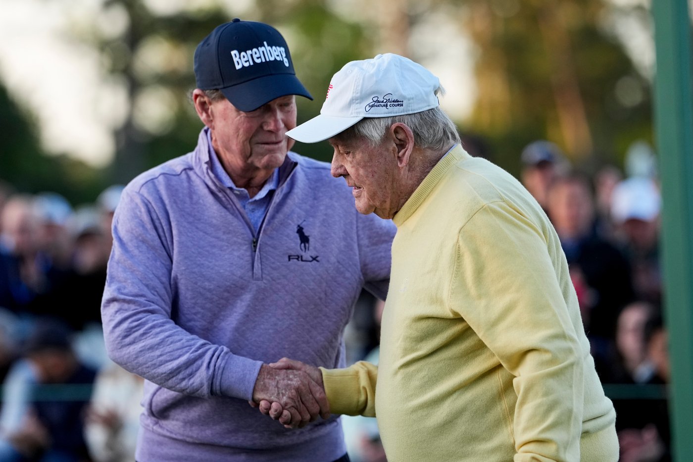 A wild hook and a big leg kick as Jack Nicklaus, Gary Player and Tom Watson open the Masters | iNFOnews.ca A wild hook and a big leg kick as Jack Nicklaus, Gary Player and Tom Watson open the Masters | iNFOnews.ca